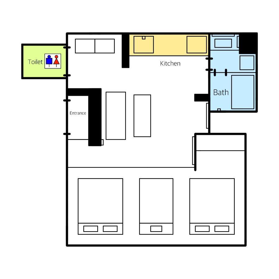 Grand Base Hakatamon Aparthotel Fukuoka  Eksteriør bilde
